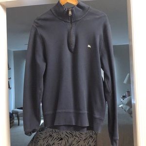 Burberry half zip size Large